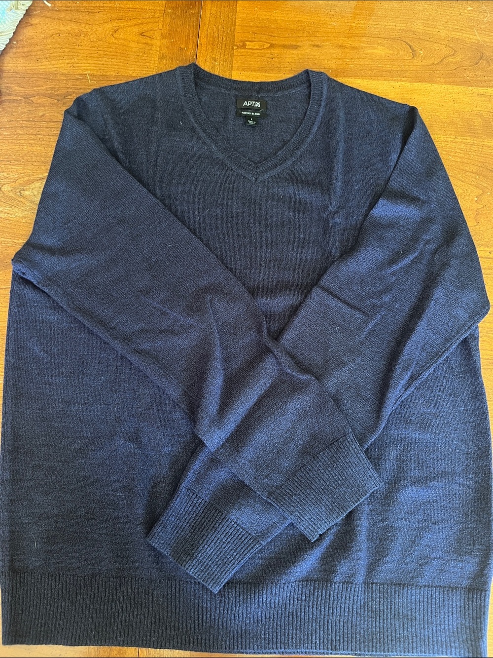 Apt. 9 Men's Dark Navy V-Neck Sweater